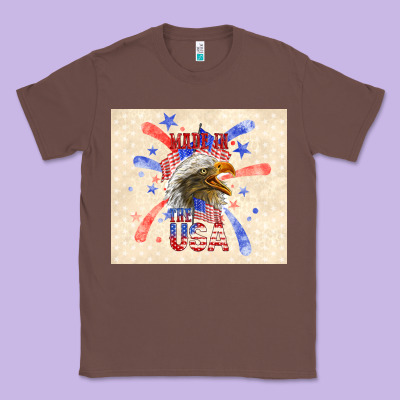 Made In The Usa Classic Tee Designed By Tumblerdesignbyshophia