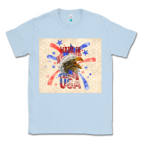 Dusty Blue made in the usa Classic Tee - TumblerDesignByShophia