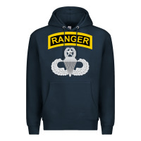 Navy Ranger and Airborne Master Premium Hoodie - longCreatives