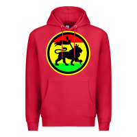 Cardinal Rasta Lion Premium Hoodie - longCreatives