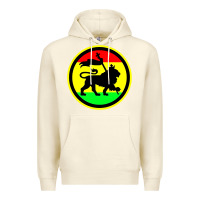 Sandshell Rasta Lion Premium Hoodie - longCreatives