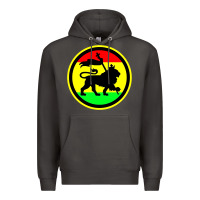 Smoke Rasta Lion Premium Hoodie - longCreatives