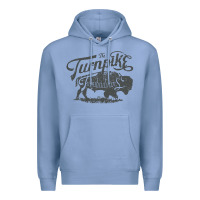 Colony Blue Turnpike Copy Premium Hoodie - longCreatives