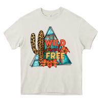 Cream Wıld and Free Heavy Core Tee - JahusDesignShop