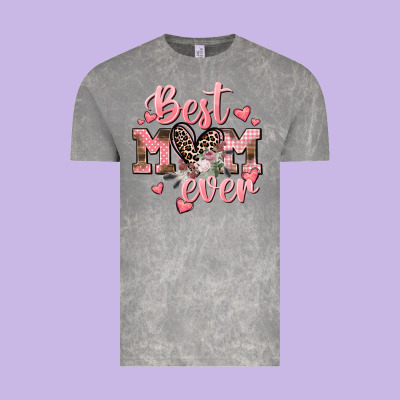 Best Mom Ever Mother's Day Vintage Tee Designed By Cowgirlartshop