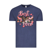 Vintage Denim Best mom ever Mother's Day Vintage Tee - CowGirlArtShop