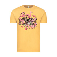Vintage Mustard Best mom ever Mother's Day Vintage Tee - CowGirlArtShop