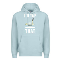 Blue Mist I'd Tap That TFunny Golf Premium Hoodie - longCreatives