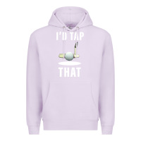 Lilac I'd Tap That TFunny Golf Premium Hoodie - longCreatives