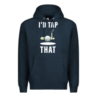 Navy I'd Tap That TFunny Golf Premium Hoodie - longCreatives