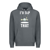Rock I'd Tap That TFunny Golf Premium Hoodie - longCreatives