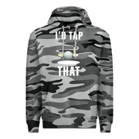 Slate Camo I'd Tap That TFunny Golf Premium Hoodie - longCreatives