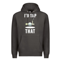Smoke I'd Tap That TFunny Golf Premium Hoodie - longCreatives