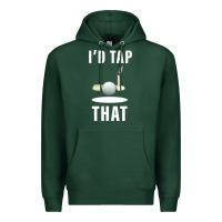 Sports Green I'd Tap That TFunny Golf Premium Hoodie - longCreatives
