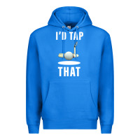 True Royal I'd Tap That TFunny Golf Premium Hoodie - longCreatives