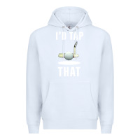 White I'd Tap That TFunny Golf Premium Hoodie - longCreatives