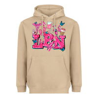 Mushroom lpn cancer  nurse with Heavyweight Hoodie - AdoDesignShop