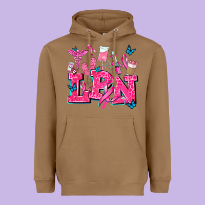 Lpn Cancer  Nurse With Heavyweight Hoodie Designed By Adodesignshop