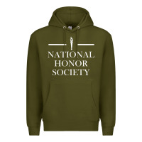 National Honor Society Torch Premium Hoodie | Teevron