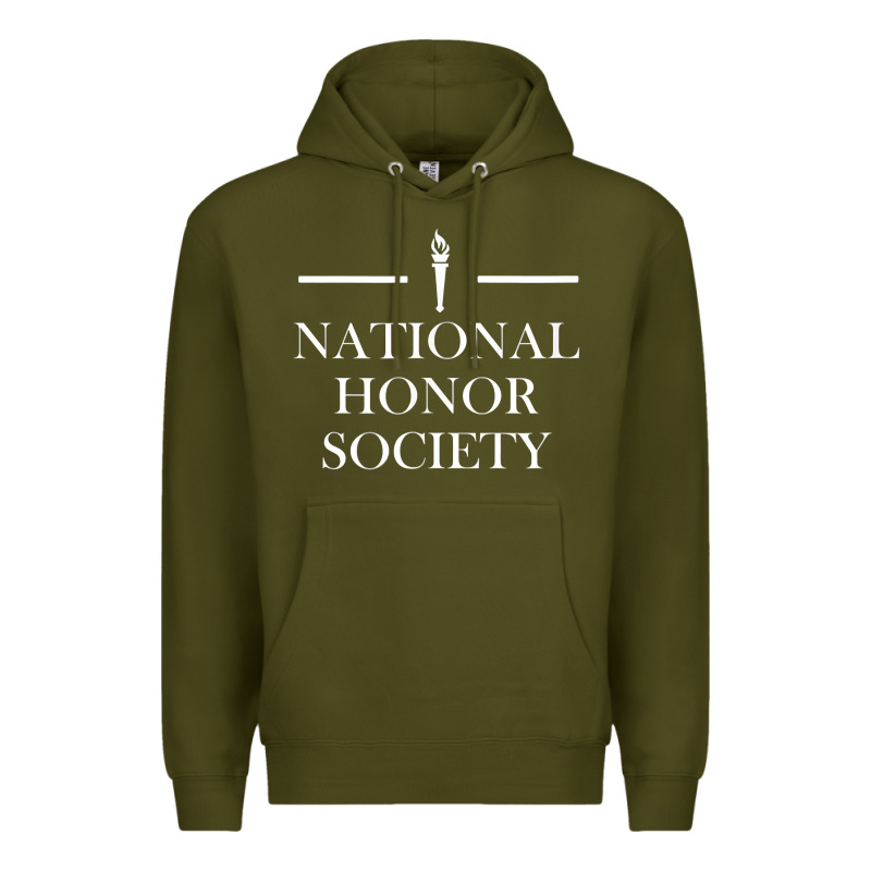 National Honor Society Torch Premium Hoodie by longCreatives | Teevron