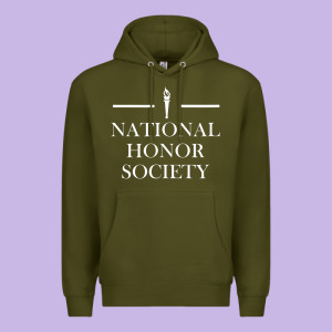 National Honor Society Torch Premium Hoodie Designed By Longcreatives