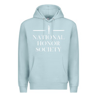 Blue Mist National Honor Society Torch Premium Hoodie - longCreatives