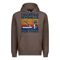 Coffee Nice I Shaved My Balls For This Vintage Premium Hoodie - longCreatives