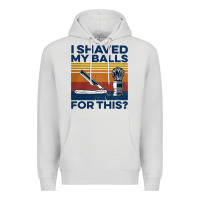 Dove Grey Nice I Shaved My Balls For This Vintage Premium Hoodie - longCreatives