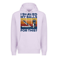 Lilac Nice I Shaved My Balls For This Vintage Premium Hoodie - longCreatives