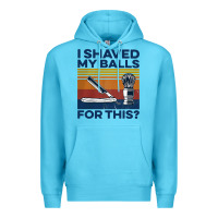 Ocean Blue Nice I Shaved My Balls For This Vintage Premium Hoodie - longCreatives