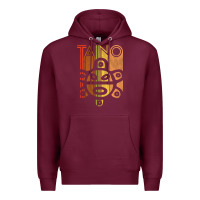 Burgundy Taino Sun Boricua Vintage Taino Gift of Puerto Rico Premium Hoodie - longCreatives