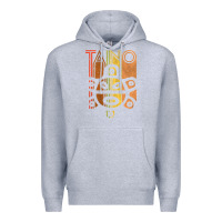 Heather Grey Taino Sun Boricua Vintage Taino Gift of Puerto Rico Premium Hoodie - longCreatives
