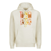 Oatmeal Heather Taino Sun Boricua Vintage Taino Gift of Puerto Rico Premium Hoodie - longCreatives
