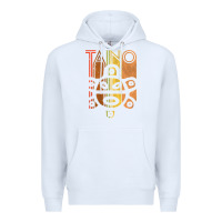 White Taino Sun Boricua Vintage Taino Gift of Puerto Rico Premium Hoodie - longCreatives