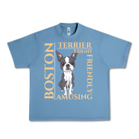 Pebble Blue boston terrier t  shirt boston terrier dog traits gift t  shirt Urban Heavy Tee - longCreatives