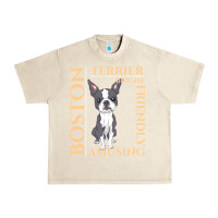 Sandshell boston terrier t  shirt boston terrier dog traits gift t  shirt Urban Heavy Tee - longCreatives