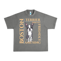 Tornado boston terrier t  shirt boston terrier dog traits gift t  shirt Urban Heavy Tee - longCreatives