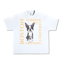 White boston terrier t  shirt boston terrier dog traits gift t  shirt Urban Heavy Tee - longCreatives