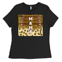 Black mama baseball sippy cup Ladies Tee - TumblerDesignByShophia