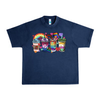 Navy lgbtq coffee cups Urban Heavy Tee - HowdyJamesFarm