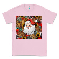 Bubblegum Pink western santa claus Classic Tee - Jasminsmagicworld