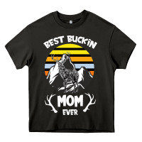 Best Buckin Mom Ever Heavy Core Tee | Teevron