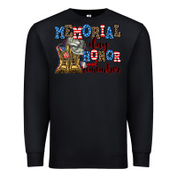 Black memorial day honor and remember Premium Sweatshirt - AdoDesignShop
