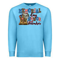 Ocean Blue memorial day honor and remember Premium Sweatshirt - AdoDesignShop