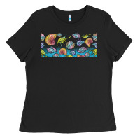 Black sea shells Ladies Tee - TumblerDesignByShophia