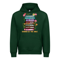 Forest Green the original women of the bible books full color Urban Hoodie - JahusDesignShop