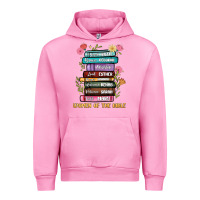 Fuchsia Pink the original women of the bible books full color Urban Hoodie - JahusDesignShop
