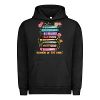 Pigment Black the original women of the bible books full color Urban Hoodie - JahusDesignShop