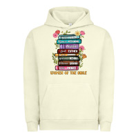 Pigment Pistachio the original women of the bible books full color Urban Hoodie - JahusDesignShop