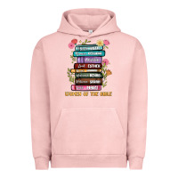 Pigment Salmon the original women of the bible books full color Urban Hoodie - JahusDesignShop